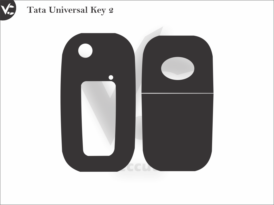 Tata Universal Key 2 Wrap Cutting Template