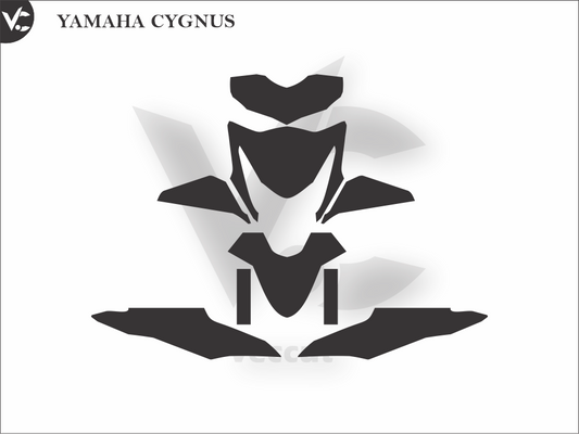 YAMAHA CYGNUS Wrap Cutting Template